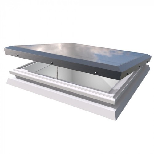 Flat glass pane rooflight - glass,