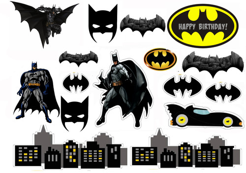 Top quality batman edible - top,