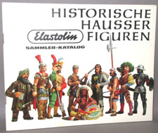 Old Elastolin catalogue historical Hausser figures 60 pages from 1980