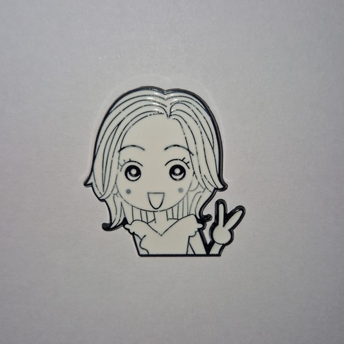 Enamel metal pin - enamel,