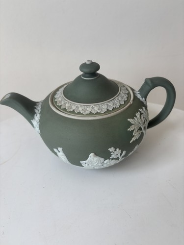 Wedgwood jasperware sage - jasperware, green