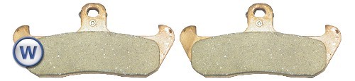Brake disc pads - brake, for