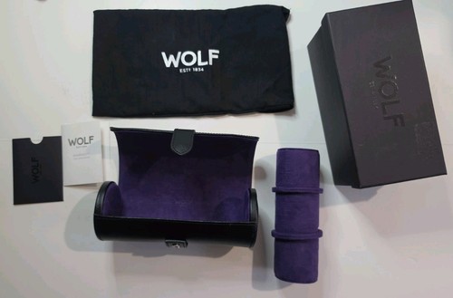 Wolf triple watch roll - triple,