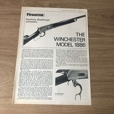GUNS52 G. BOOTHROYD ARTICLE “THE WINCHESTER MODEL 1886”