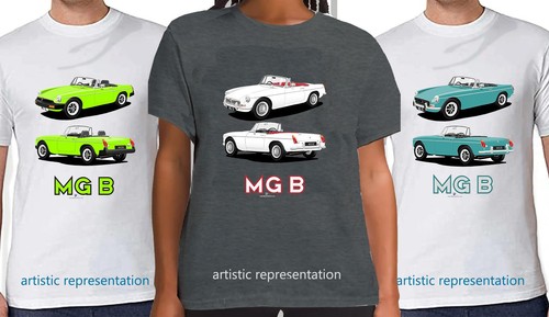 Mgb roadster art t - b,