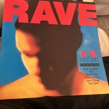 1990 LP RAVE- VARIOUS ARTISTS-