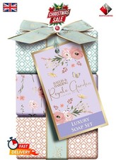 Baylis & Harding Royale Garden Lavender & Rosehip Tea Luxury Wrapped Soaps Gift 