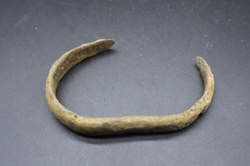 Ancient roman bronze bracelet - ancient,