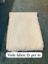 Fabric Voile Wedding Drape Material wholesale 150cm wide- various lengths