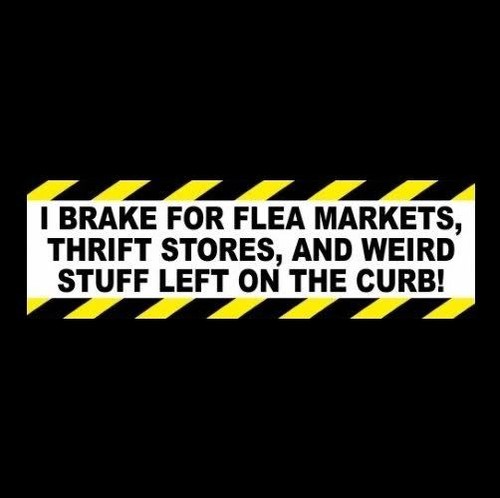 Brake for flea markets - for,