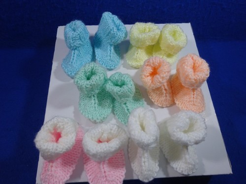 Pairs hand knitted - 6,