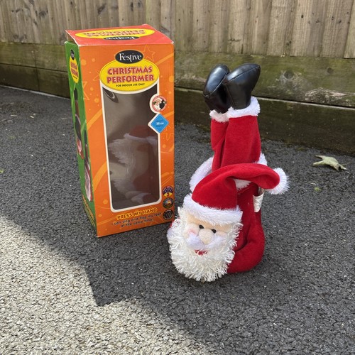 Festive christmas performer - christmas,