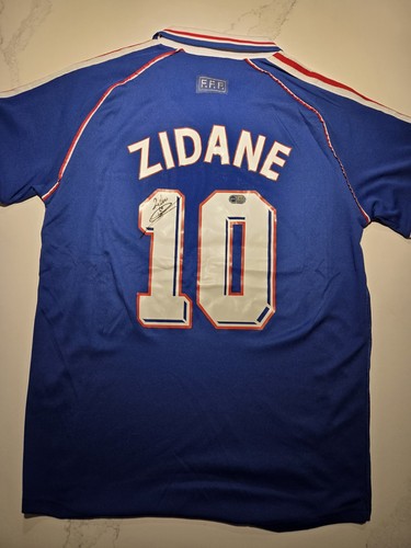 France 1998 home - shirt, signed
