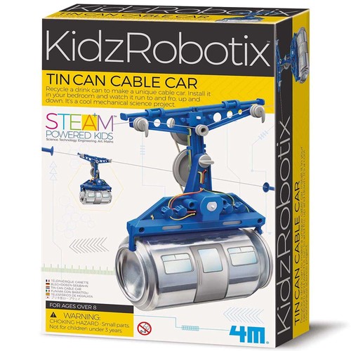 Tin can cable car steam - cable,