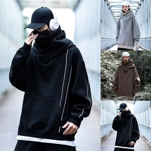 Men casual turtleneck hoodie - men,