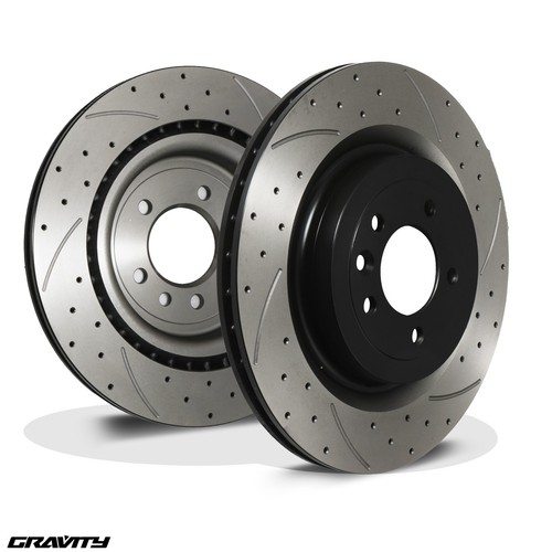 Vented rear brake discs - brake,