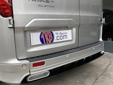 Transit Custom Xclusiv Plastic Rear Bumper Add On Spoiler Bodykit
