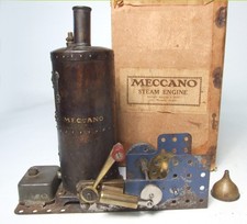 Meccano live steam engine