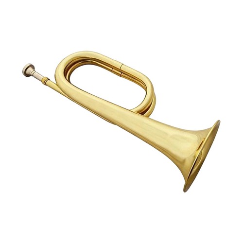 Blowing bugle trumpet brass - bugle,