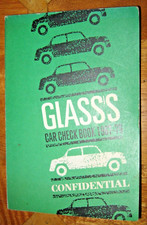 GLASS'S CAR CHECK BOOK & DIRECTORY OF SPARE PARTS STOCKISTS. 1967-1976