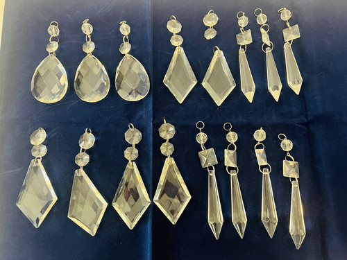 Crystal prisms clear - prisms, glass