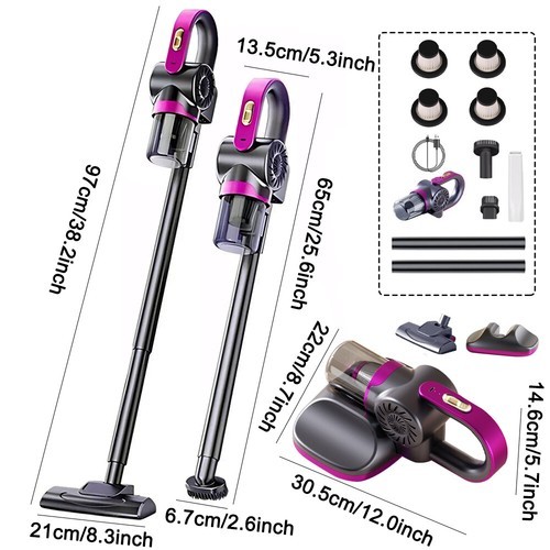 Stick handheld vacuum - 4, in
