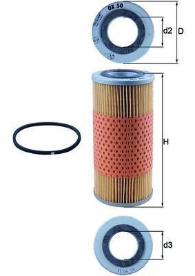 Mahle ox50d oil - mahle,
