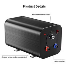 Storage boiler camper van