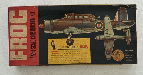 Vintage frog blackburn skua - frog,