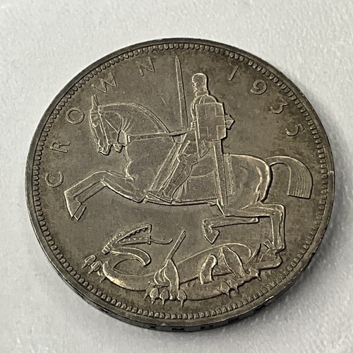1935 king george silver - king, v