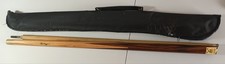 BCE Alex Higgins Snooker Cue With Ronnie O'Sullivan Soft Case. For Restoration.