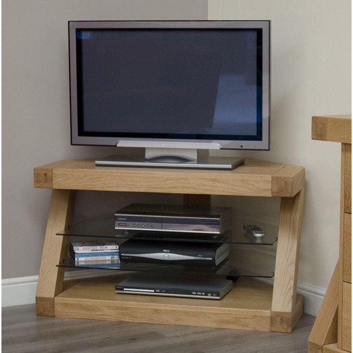 Solid oak corner - oak,