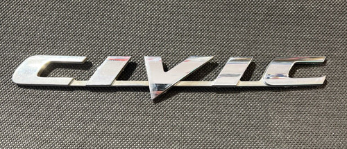 Honda civic vintage car badge - honda,
