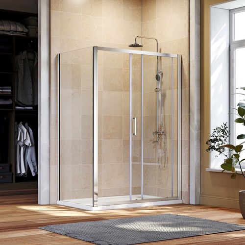 Sliding shower enclosure 8mm - sliding,
