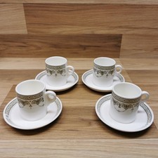 4 x Wedgwood Metallised Bone