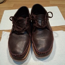 Clarks Originals Mens Wallabee Weaver Hike Bordeaux Lea UK 6 G 