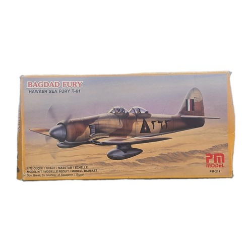 Model hawker sea fury - pm,