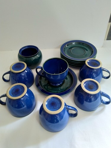 Denby metz blue crockery - blue,