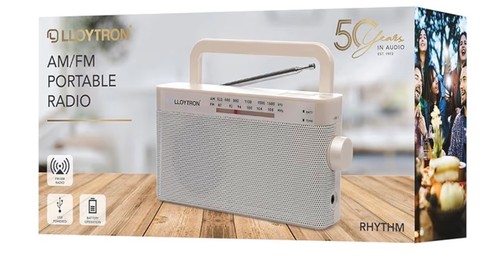 Lloytron rhythm portable - am/fm,