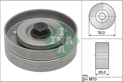 Deflection guide pulley - deflection/guide,