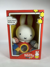 Vintage Jemini Miffy Plush Soft Activity Toy Teddy Rabbit Dick Bruna Boxed RARE
