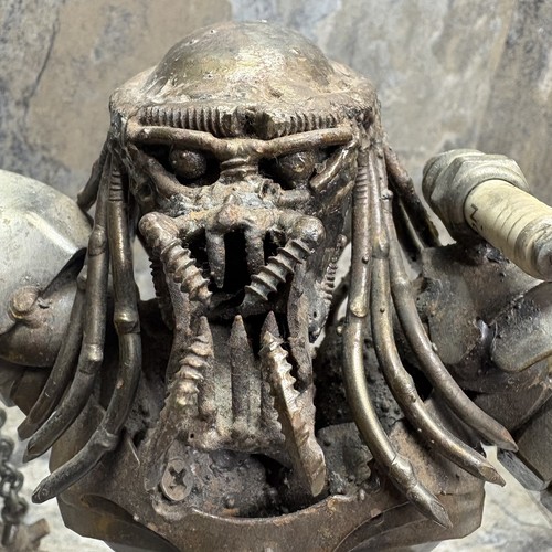 Predator action figure metal - action,