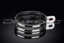 SILENCER STRAP 225/350/450mm OVAL DELKEVIC EXHAUST SILENCER INC RUBBER(STANDARD)