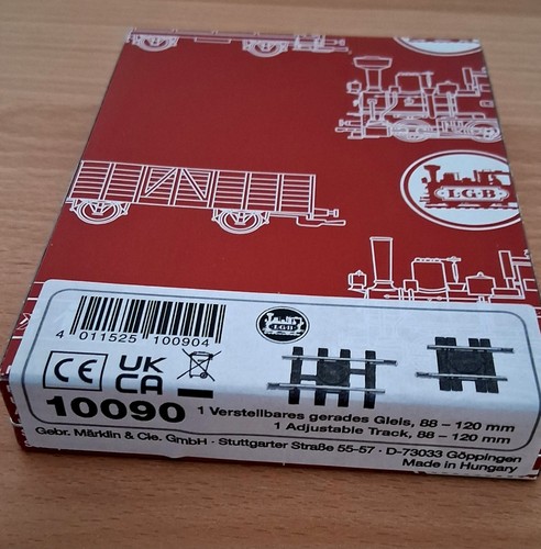 Brand new lgb scale - g, extender