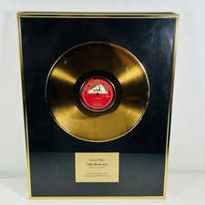 Glen Miller 'Little Brown Jug ' Classic Gold Framed Record HMV