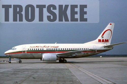 35mm slide royal air - slide, maroc