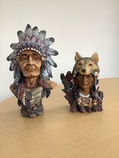 Native American Half Bust