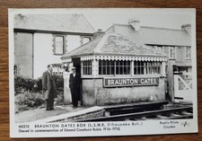 Braunton Gates Box LSWR Ilfracombe Beach Postcard