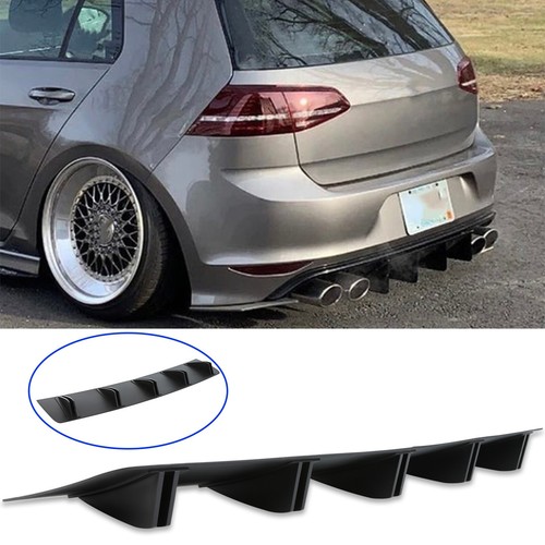 Rear diffuser shark fin bumper - diffuser,