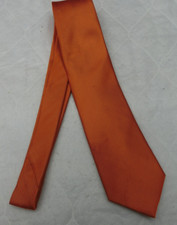 Thomas Nash Silk Orange Tie